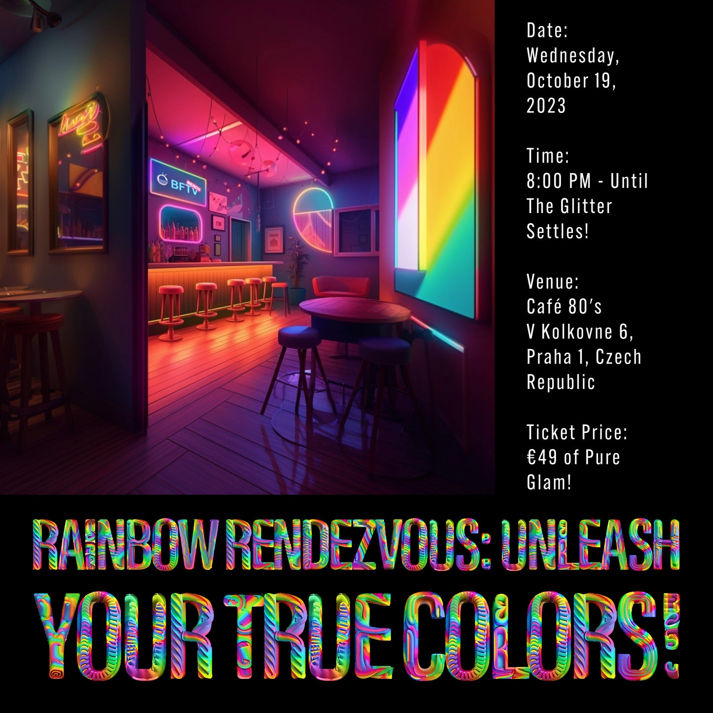 Rainbow Rendezvous: Unleash Your True Colors!