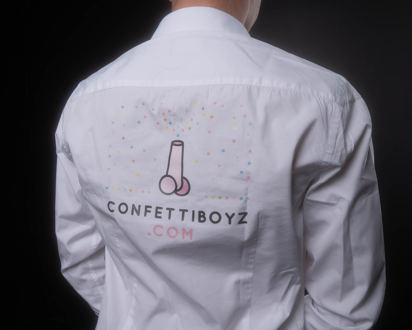 Shirt BFTV & Confettiboyz Collab White